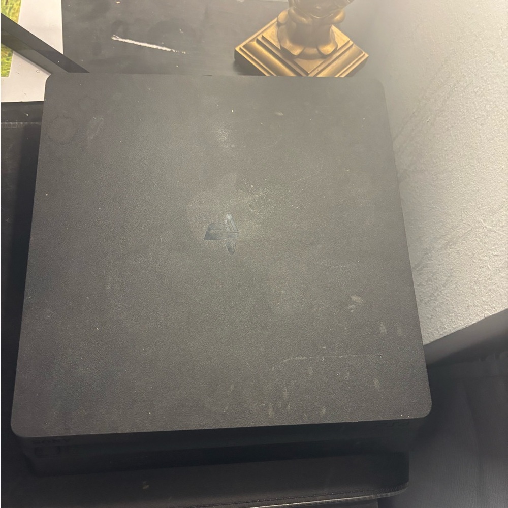 Sony Black PlayStation 4 Console CORDS AND CONSOLE ONLY